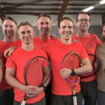 Herren 40 des TC Seppensen-Nordheide nach dem Aufstieg in die Oberliga